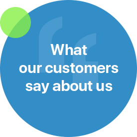 What customers say